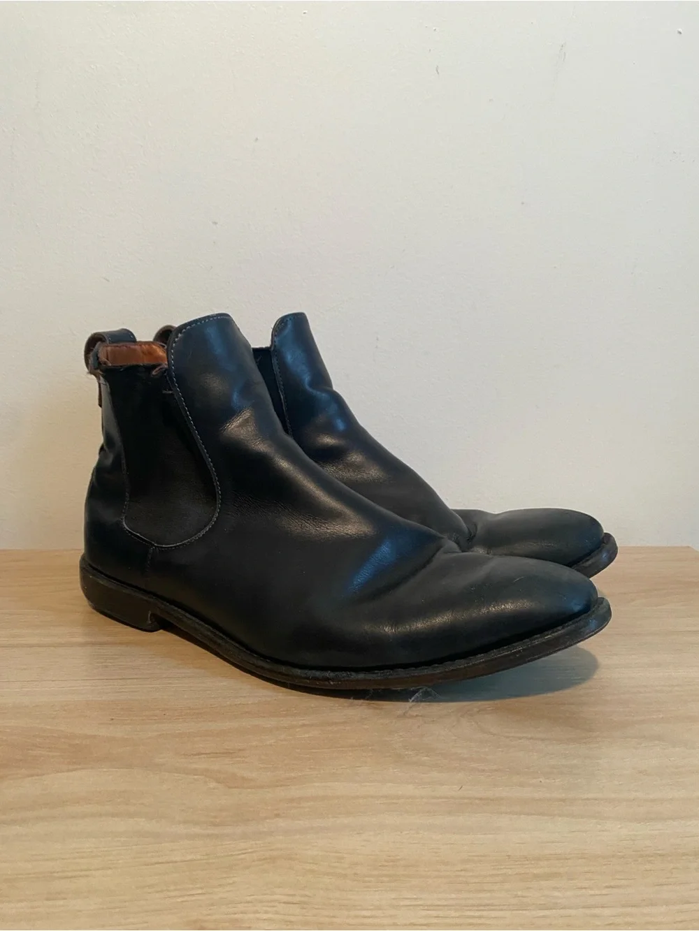 Allen Edmonds Nomad Chelsea Boots Black Leather USA Men’s 11.5